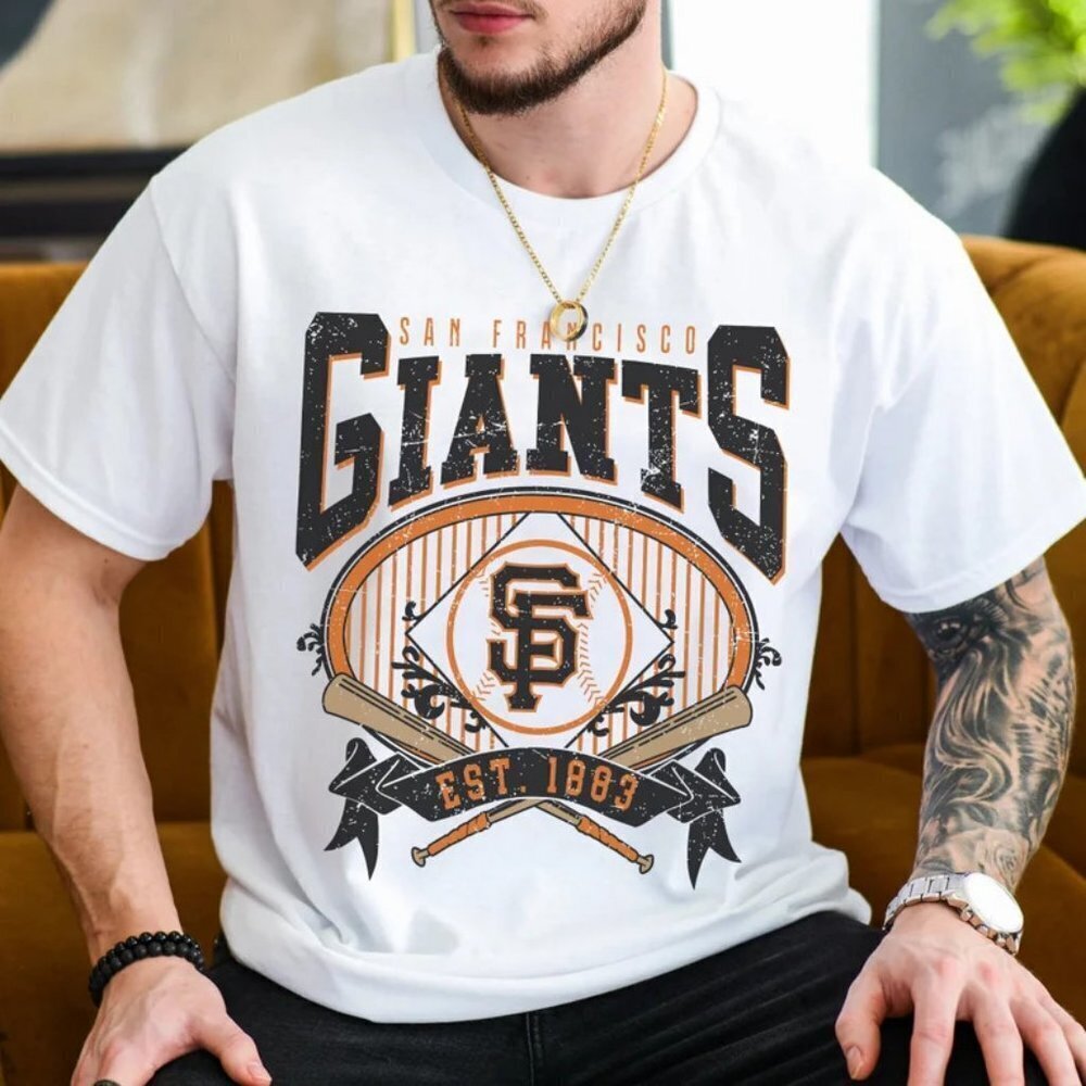 San Francisco Giants Unisex Tshirt San Francisco Baseball Shirt